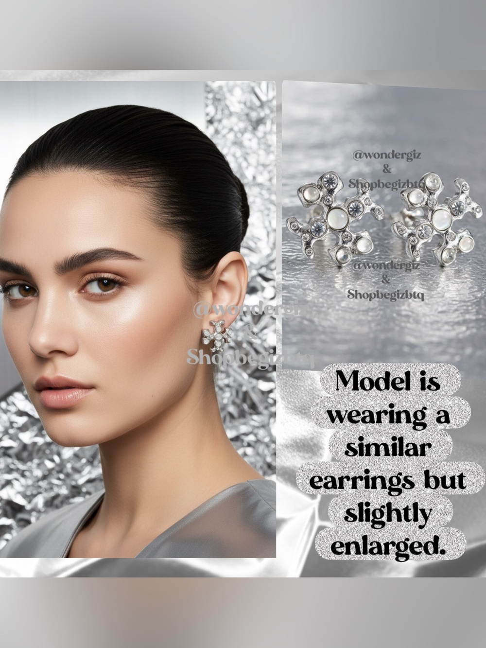 🔥🔥Authentic Designer Earrings At Awesome Prices To Buy Now & Save Price Firm - Picture 3 of 7